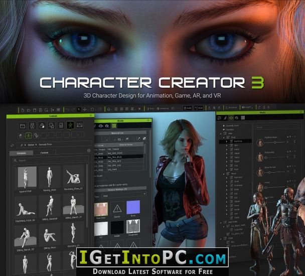 Reallusion Character Creator 3 Pipeline Free Download 1