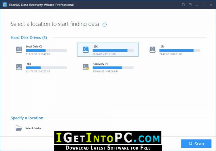 Recover your deleted files with EaseUS Data Recovery Wizard 12 free download 2