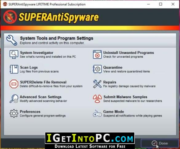 SUPERAntiSpyware Professional 10 Free Download 5