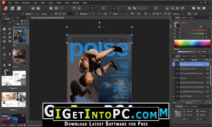 Serif Affinity Publisher Free Download 2