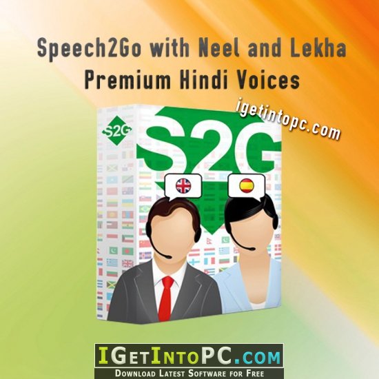 Speech2Go with Neel and Lekha Premium Hindi Voices Free Download 1
