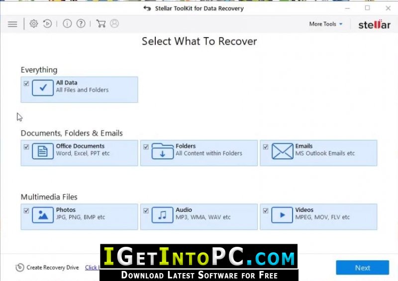 Stellar Toolkit for Data Recovery Free Download 2
