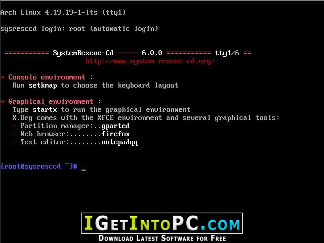 SystemRescueCd 8 Free Download 3