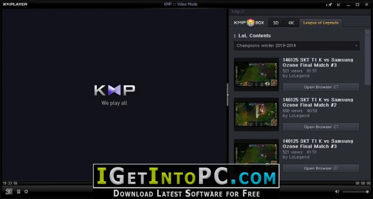 The KMPlayer 4.2.2.16 Free Download 3
