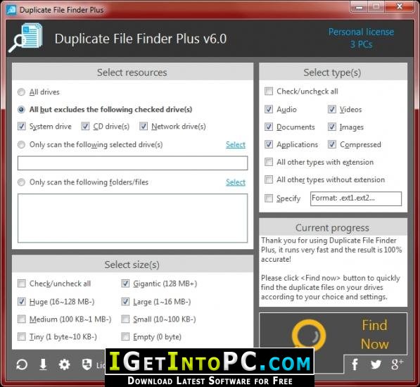 TriSun Duplicate File Finder 11 Free Download 2
