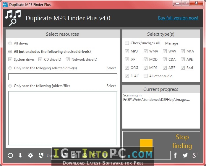TriSun Duplicate MP3 Finder Plus 8.0 Build 013 Free Download 11