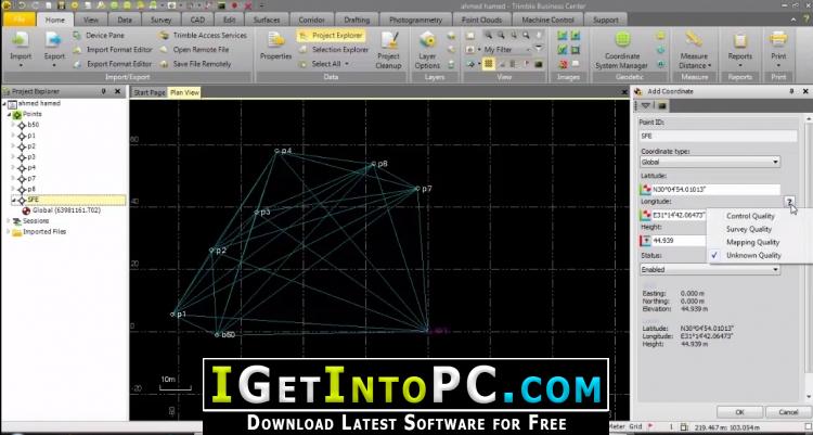 Trimble Business Center Free Download 3