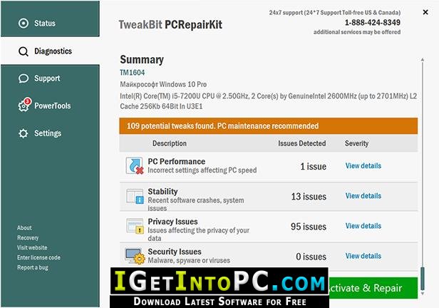TweakBit PCRepairKit Free Download 2