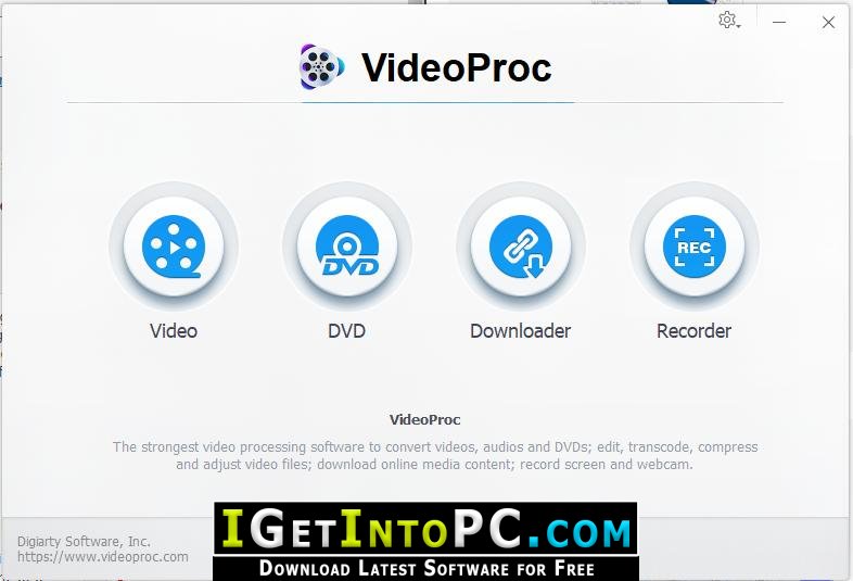 VideoProc 4 Free Download Windows and macOS 1 1
