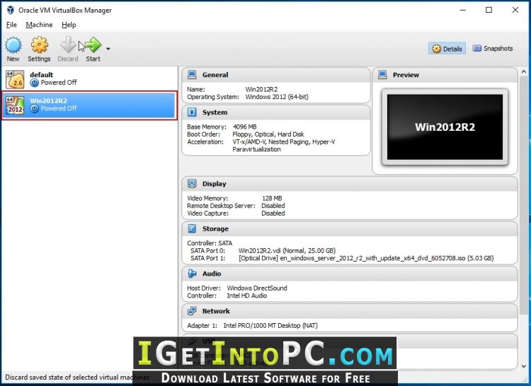 VirtualBox 5 with Extensions Free Download 2