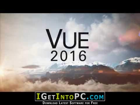 Vue xStream Pro 2016 R6 Build 602995 Free Download 2