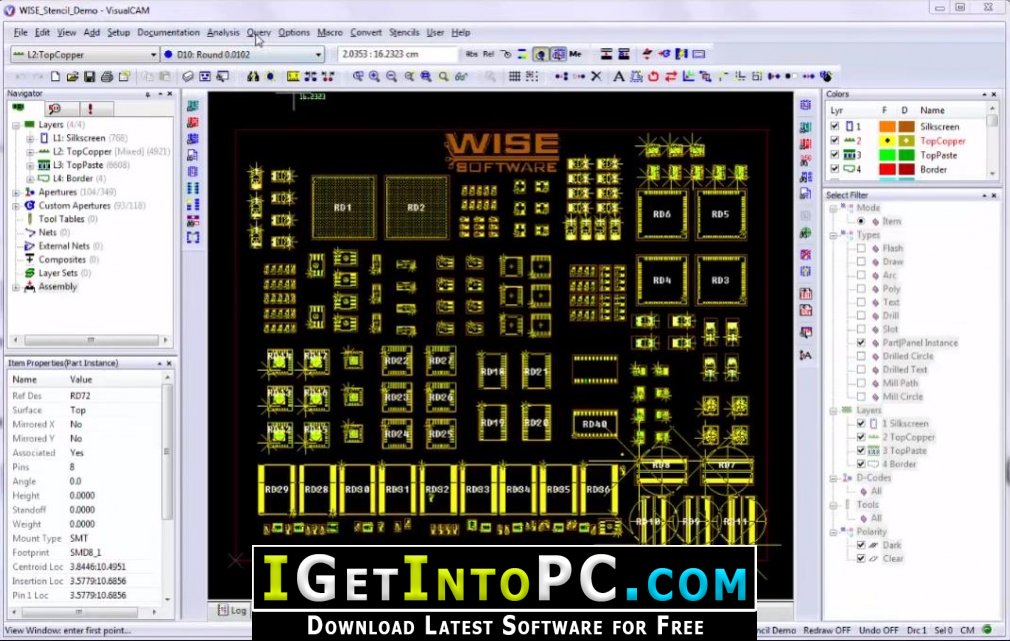 WISE VisualCAM 16.9.69 Free Download 2