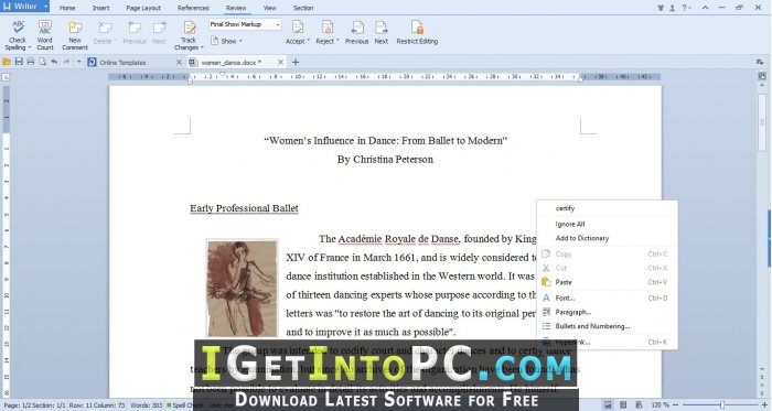 WPS Office 2016 Premium 10.2.0.7456 Portable Free Download 1