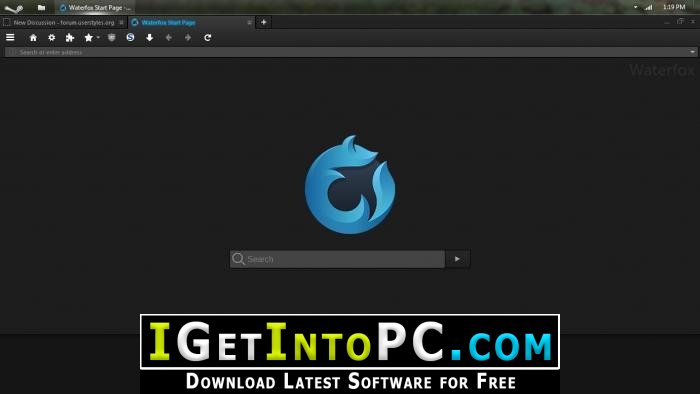 Waterfox Browser 56.2.14 Free Download 4