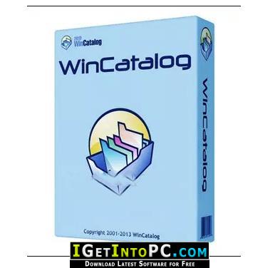 WinCatalog 2018 Free Download 1