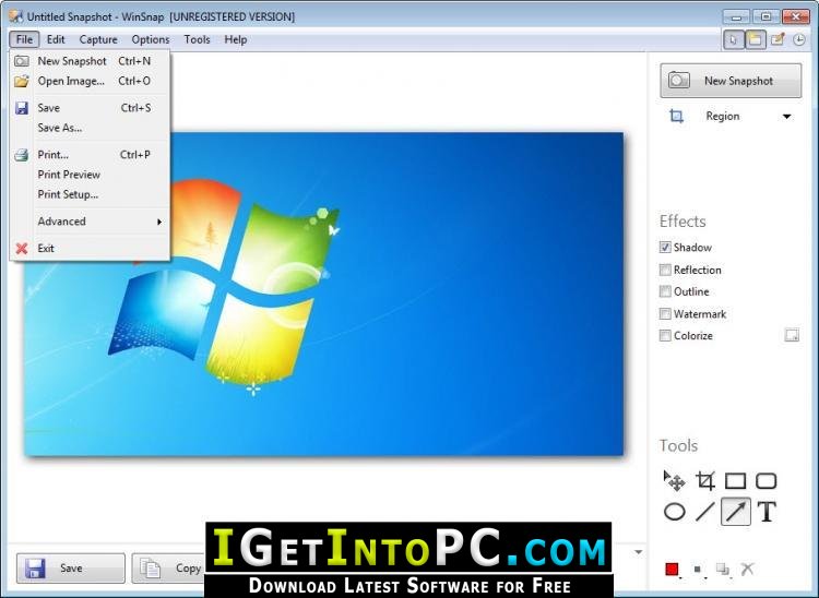 WinSnap 5.2.5 Free Download 3