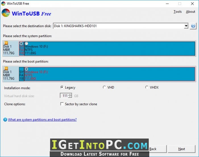 WinToUSB Enterprise 4.1 Release 1 Portable Free Download 2