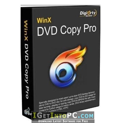 WinX DVD Copy Pro 3.9.0 Free Download 1