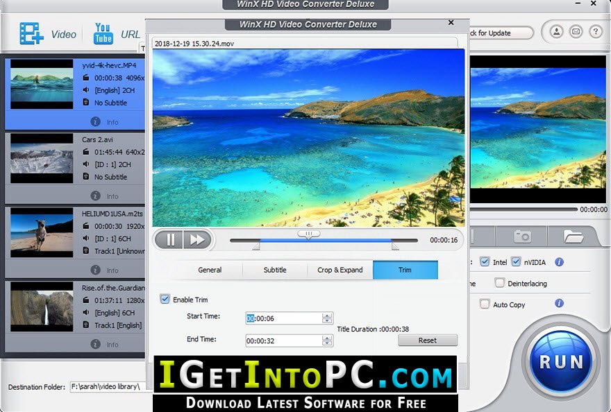 WinX HD Video Converter Deluxe 5.16.0.331 Free Download 3