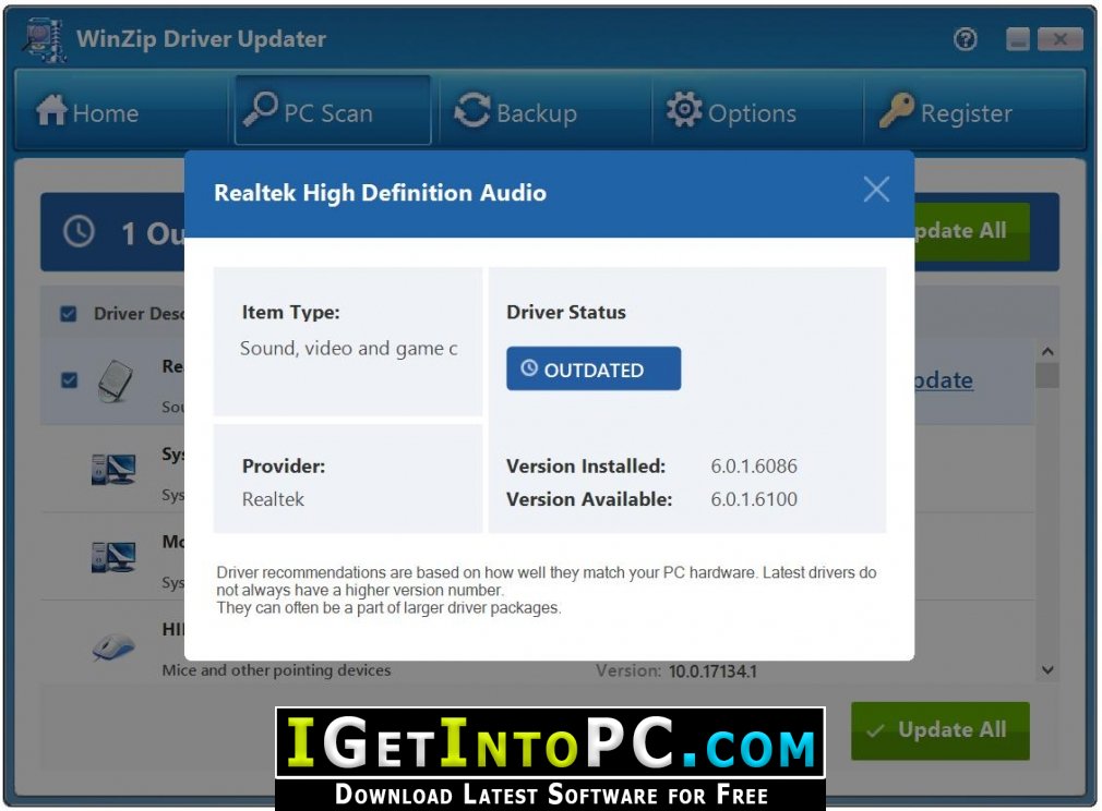 WinZip Driver Updater 5 Free DownloadS 3