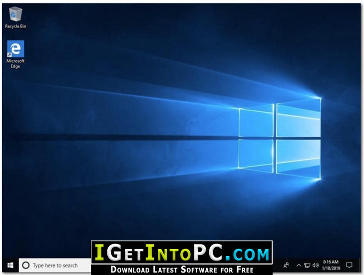 Windows 10 Pro RS5 with Office 2019 Pro Plus January 2019 Free Download 6