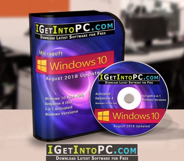 Windows 10 Pro Redstone 4 AUG 2018 Free Download 4