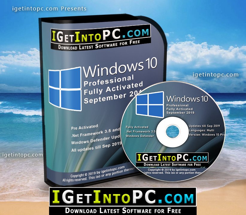 Windows 10 Pro September 2019 Free Download 1