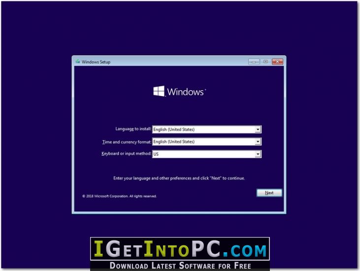 Windows 10 X64 RS5 October 2018 Free Download 1