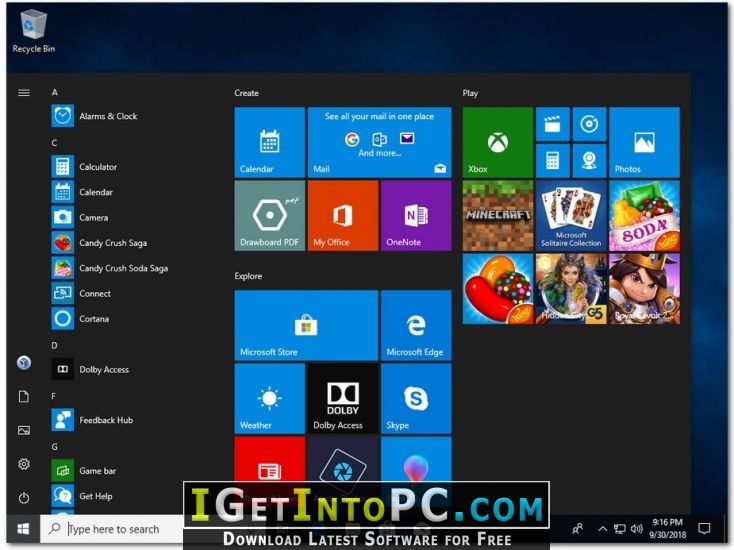 Windows 10 X64 RS5 October 2018 Free Download 5