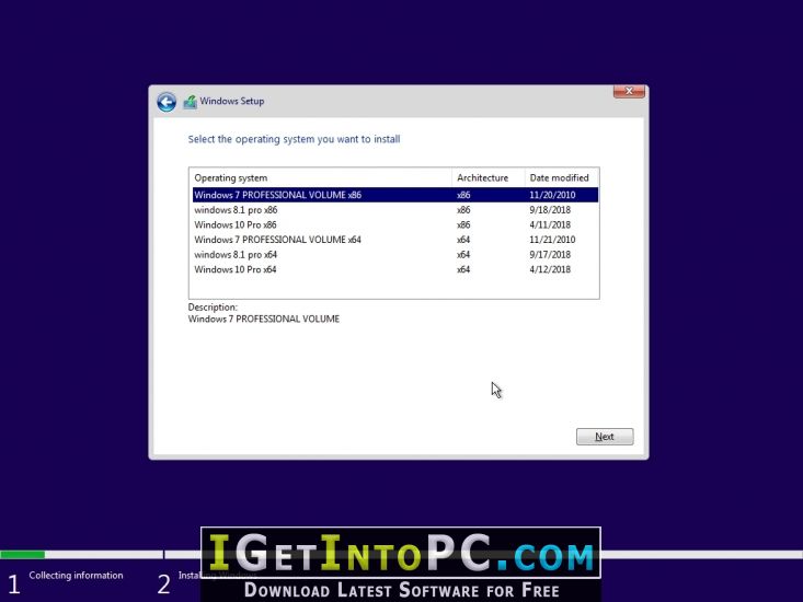 Windows 7 8.1 10 Pro x86 x64 October 2018 Single ISO Free Download 3