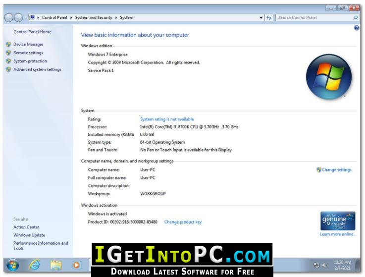 Windows 7 Enterprise 2021 Free Download 3