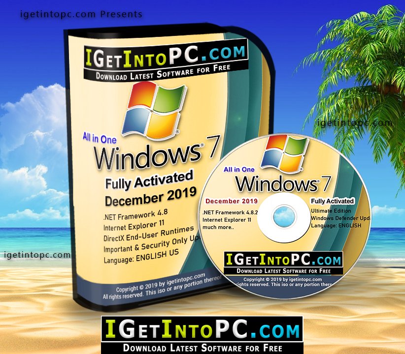 Windows 7 SP1 All in One December 2019 x86 x64 ISO Free Download 1