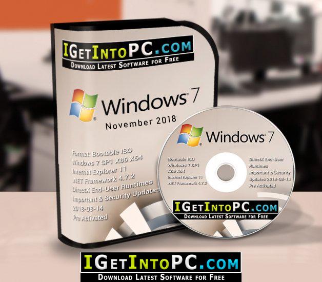 Windows 7 SP1 November 2018 Free Download 1