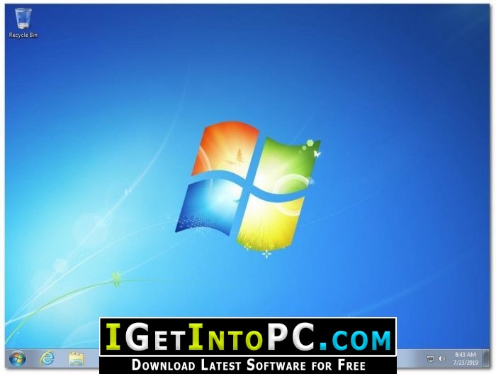 Windows 7 SP1 Professional Ultimate August 2019 Free Download 7
