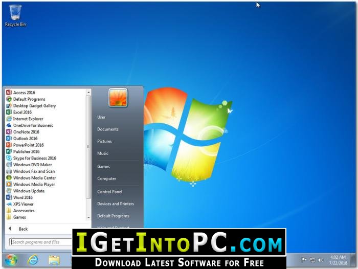 Windows 7 SP1 Ultimate July 2019 Free Download 5