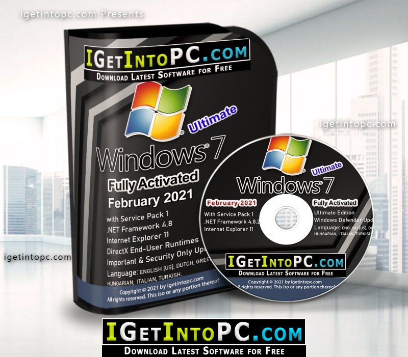 Windows 7 Ultimate 2021 Free Download 1