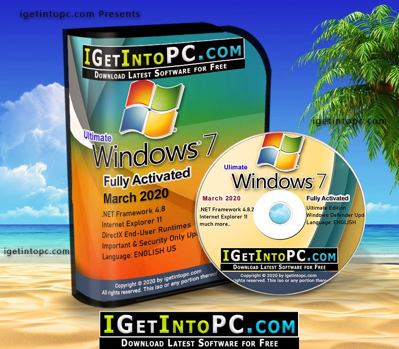 Windows 7 Ultimate SP1 March 2020 ISO Free Download 1