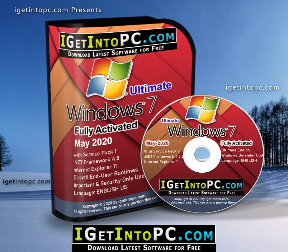 Windows 7 Ultimate SP1 May 2020 Free Download 1