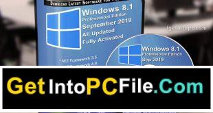 Windows 8.1 Pro ISO September 2019 Free Download 1