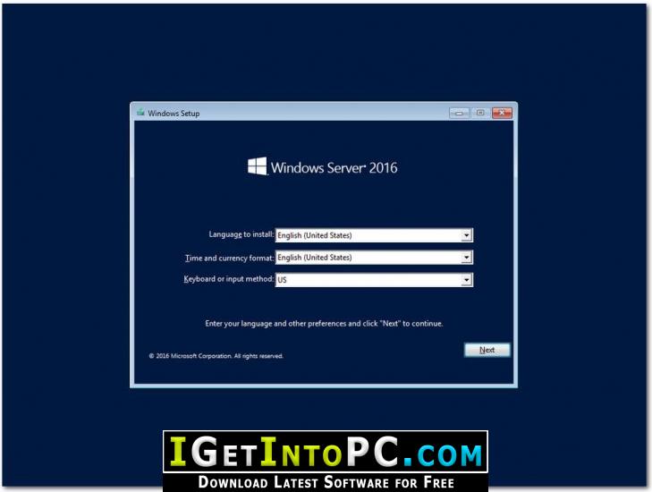 Windows Server 2016 DataCenter ISO December 2018 Free Download 1