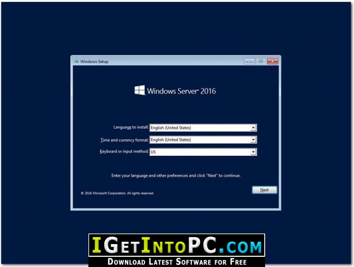 Windows Server 2016 DataCenter ISO December 2018 Free Download 1
