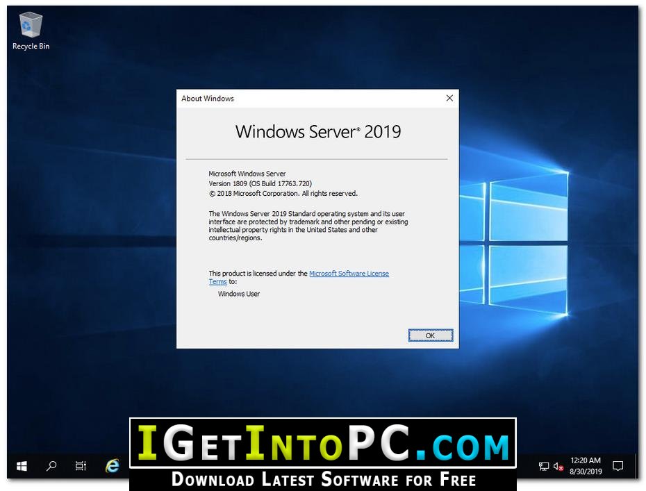 Windows Server 2019 Standard September 2019 Free Download 5