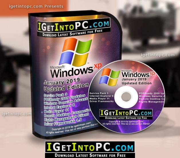 Windows XP Professional SP3 January 2019 Free Download 1