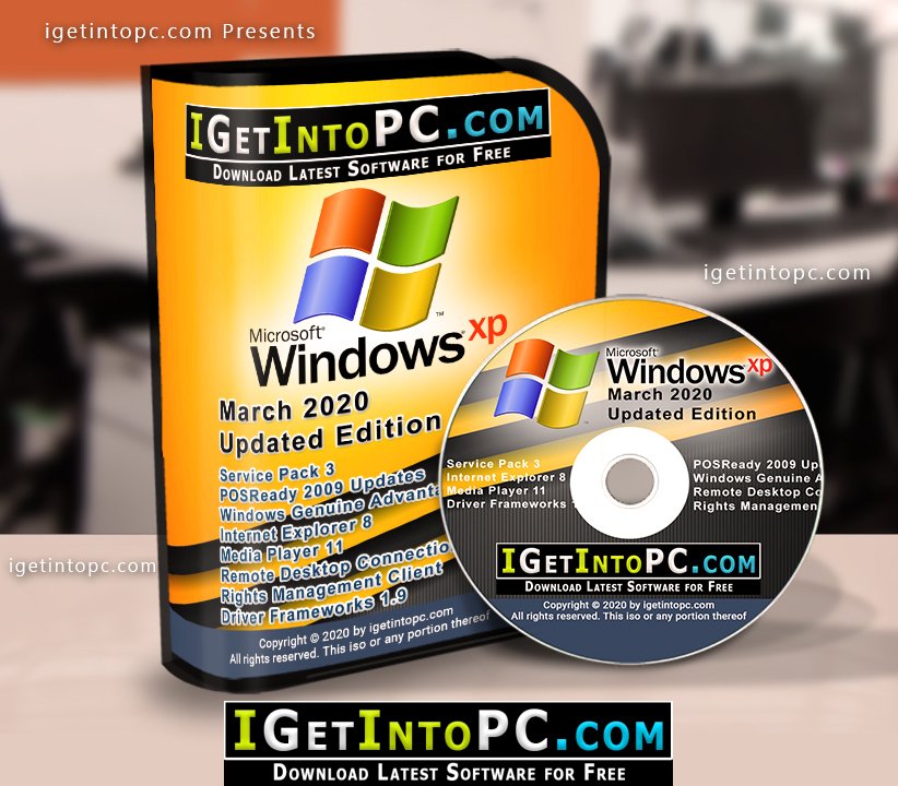 Windows XP Professional SP3 March 2020 Free Download 1