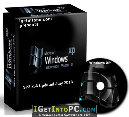 Windows XP Professional SP3 x86 July 2018 Free Download 1