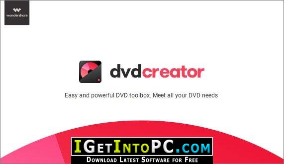 Wondershare DVD Creator 6.3.2.175 Free Download 1