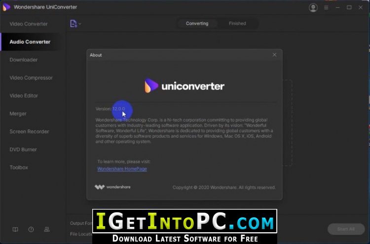 Wondershare UniConverter 12 Free Download 3