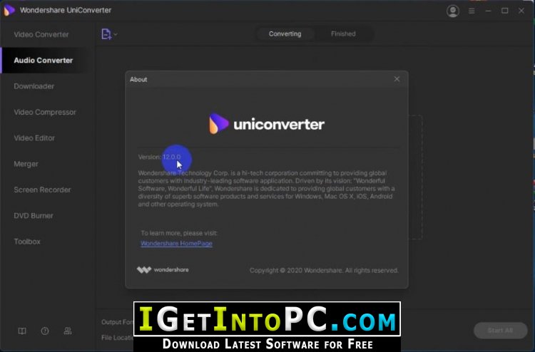 wondershare uniconverter 12 download