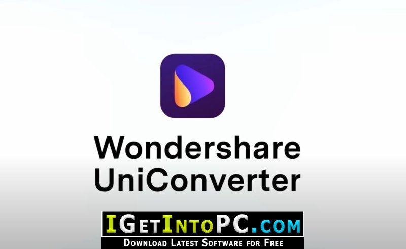 Wondershare UniConverter 13 Free Download 1